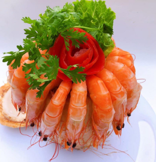 Tôm Hấp Nước Dừa