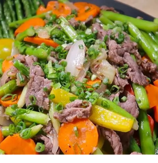 Bò Rau Củ Nấm